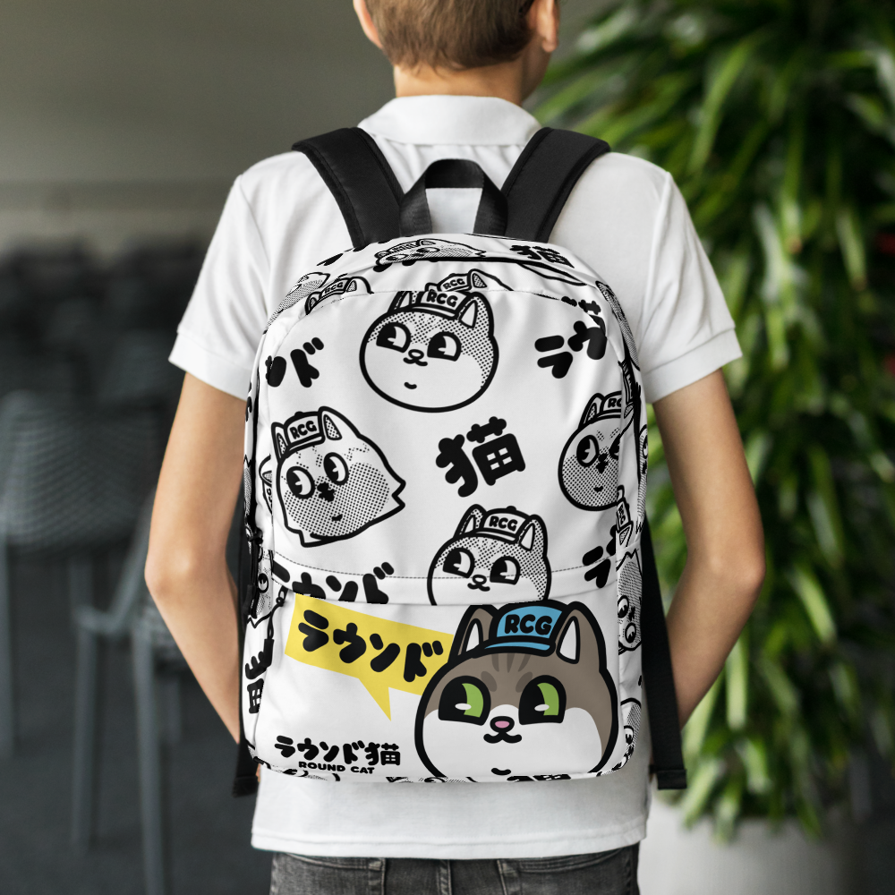 ROUND CAT BACKPACK