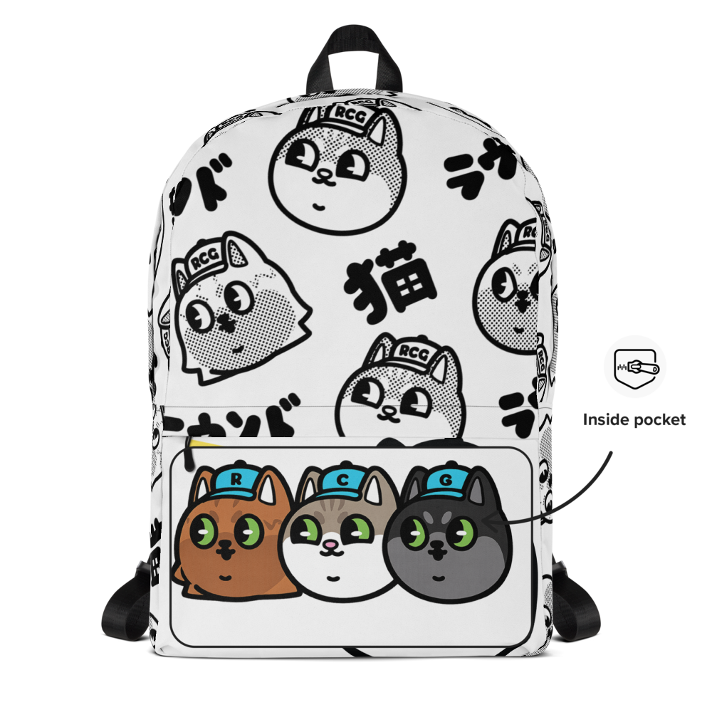 ROUND CAT BACKPACK