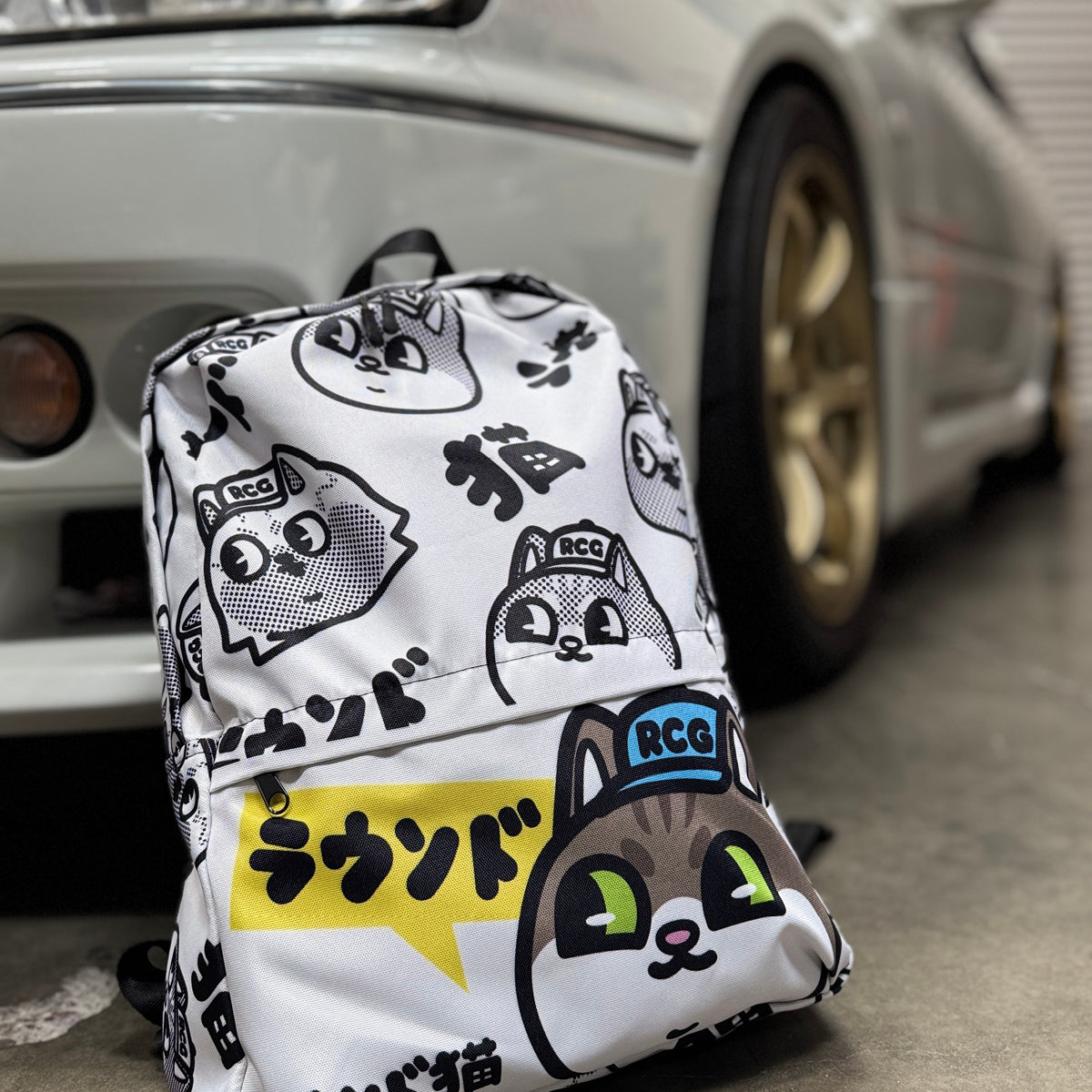 ROUND CAT BACKPACK